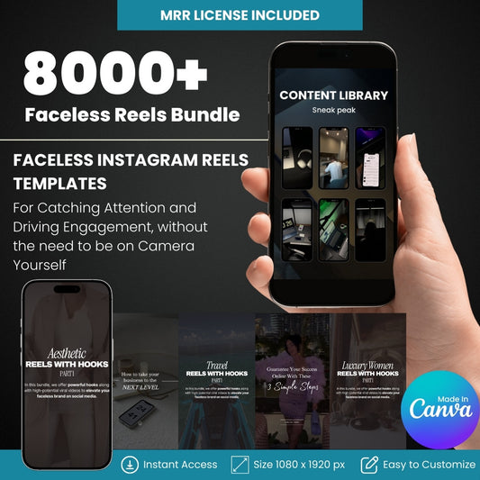 8000+ Faceless Reels Bundle