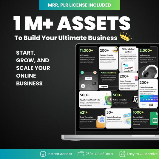 The Digital Wealth Empire - 1 M+ Assets